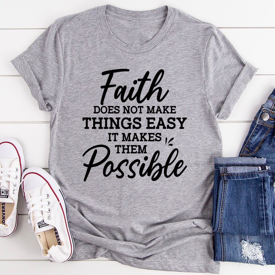 Faith Love It Live It T-Shirt-1