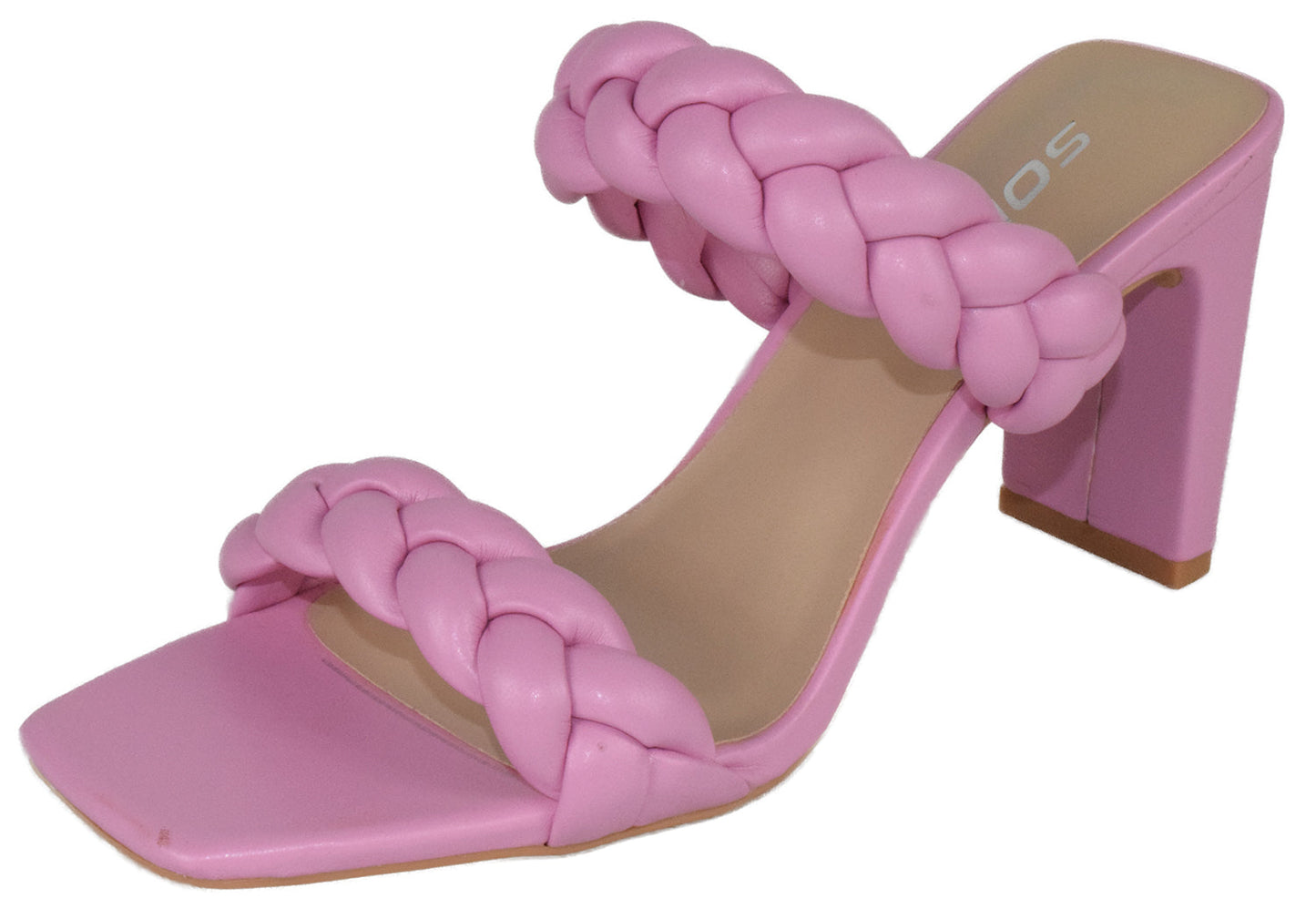 FOUND-S Pink Soda  high-heeled sandals