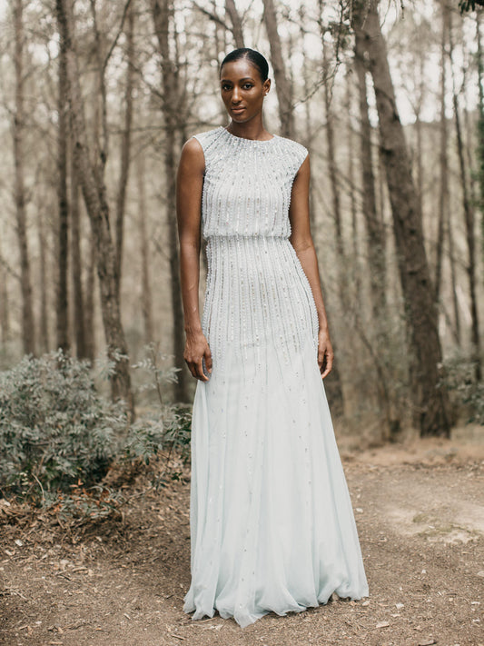 AINARA MAXI MINT Dress