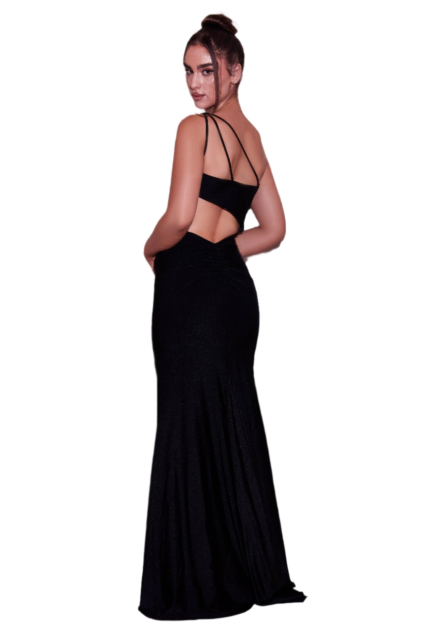 Kos Couture Side Cut Out Sexy Prom Formal Gown Dress