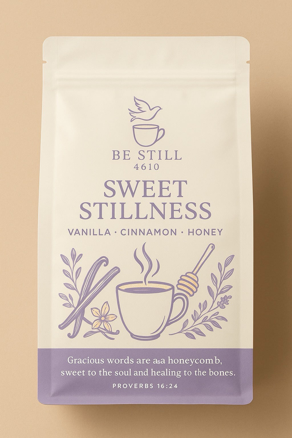 Sweet Stillness – Vanilla • Cinnamon • Honey (Backorder: Ships 11/01/25)