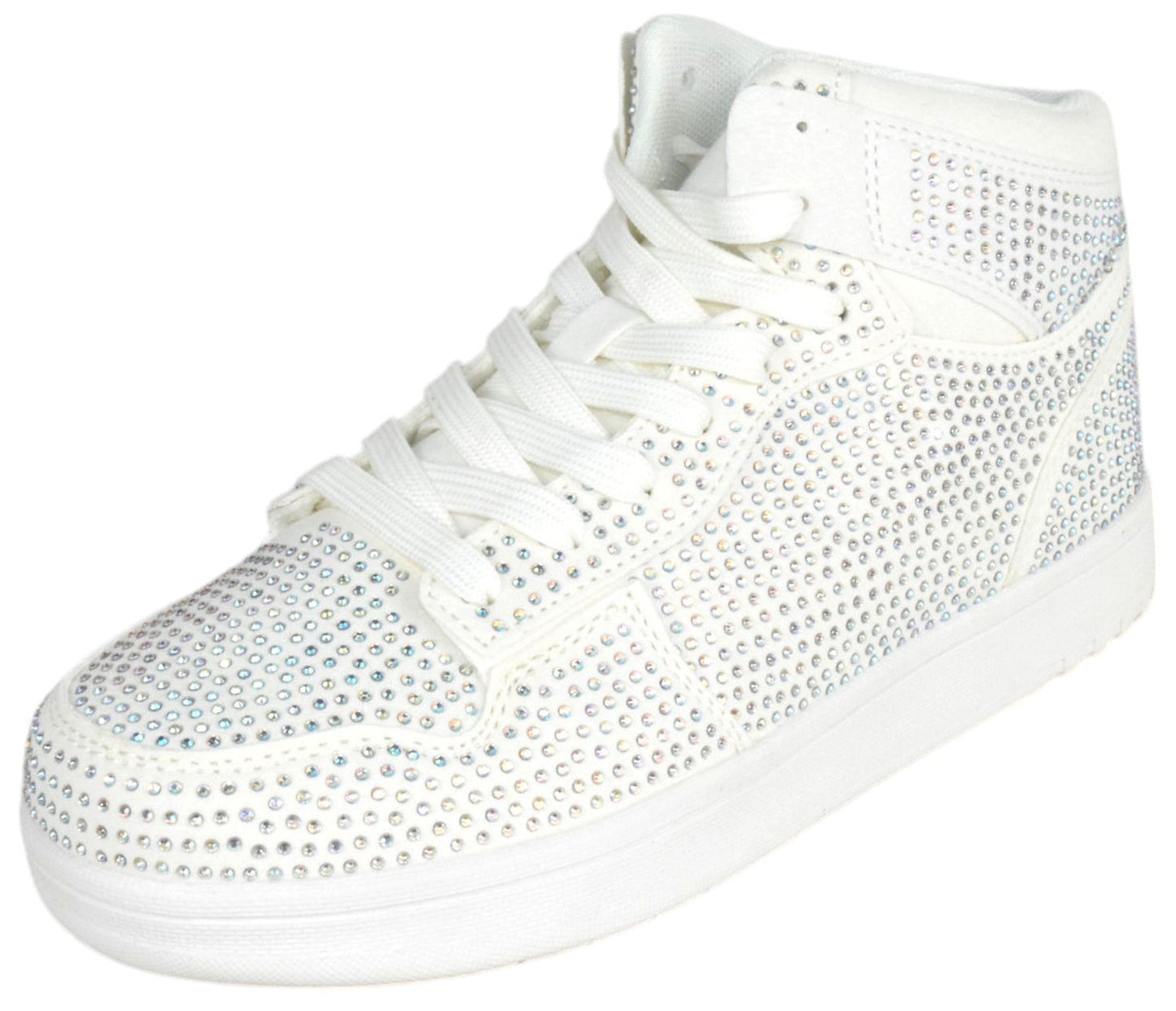 REXX-30 White La Sheelah Sneakers