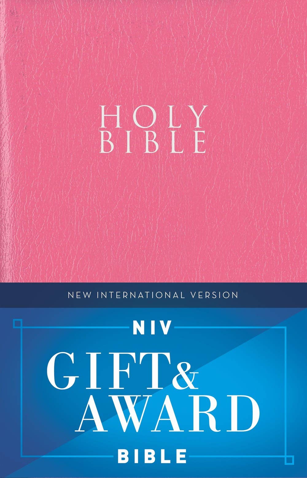 NIV Gift and Award Bible, Leather-Look, Pink, Red Letter