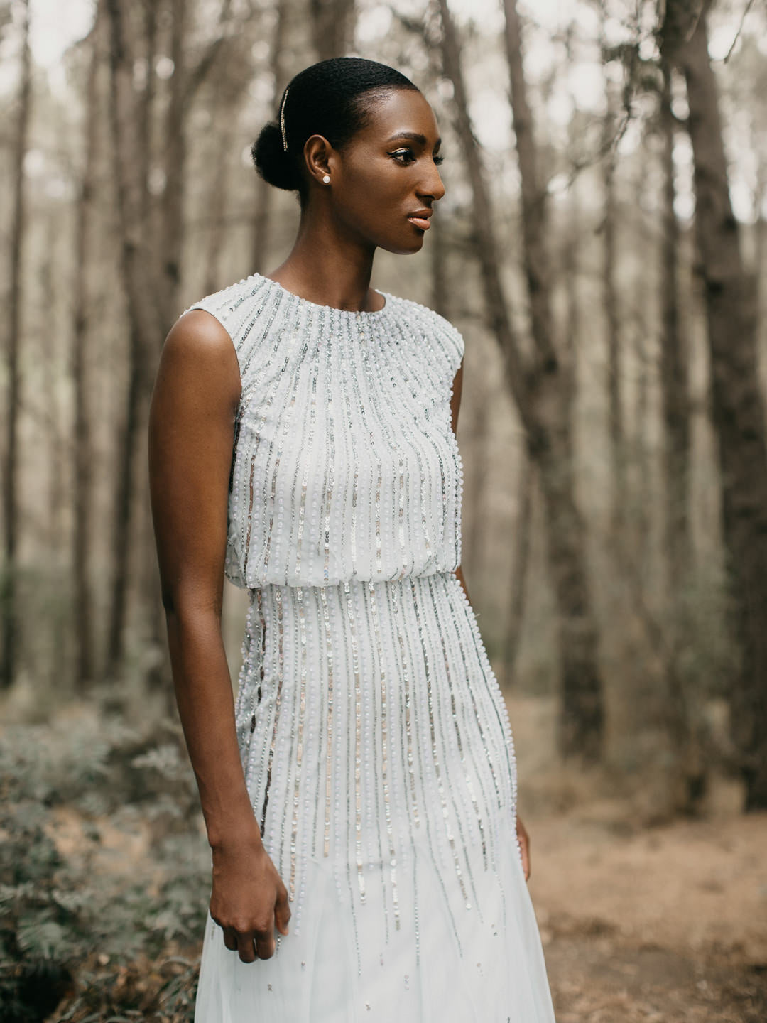 AINARA MAXI MINT Dress