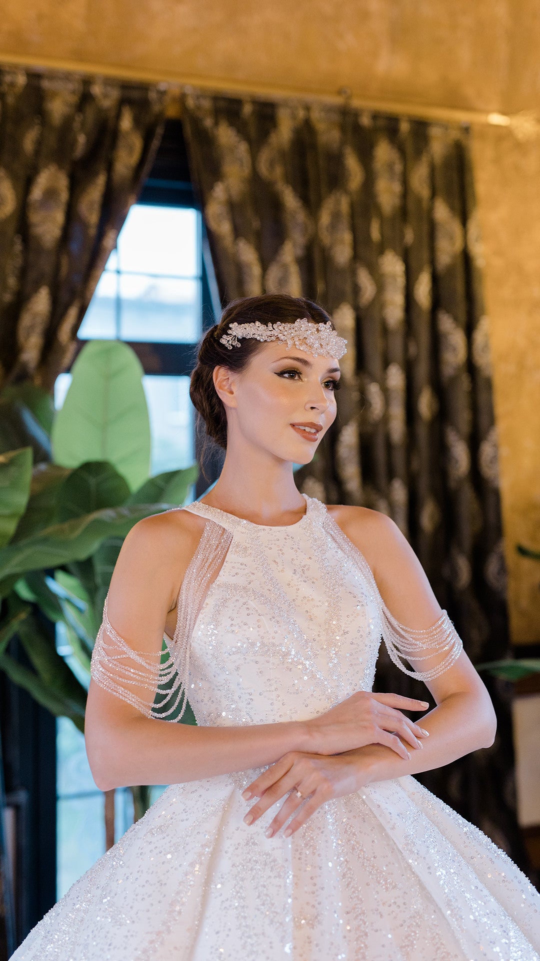 Sirius a line wedding dress